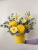 Композиция "Жёлтый всплеск" с хризантемой арт 99006130664Дв Композиция "Жёлтый всплеск" с хризантемой арт 99006130664Дв
